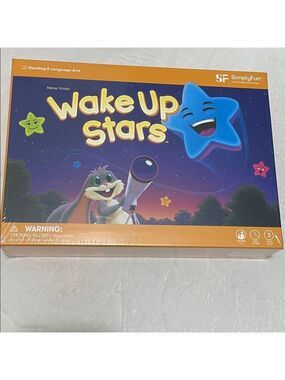 SimplyFun Wake Up Kids Educational Stars Board Game